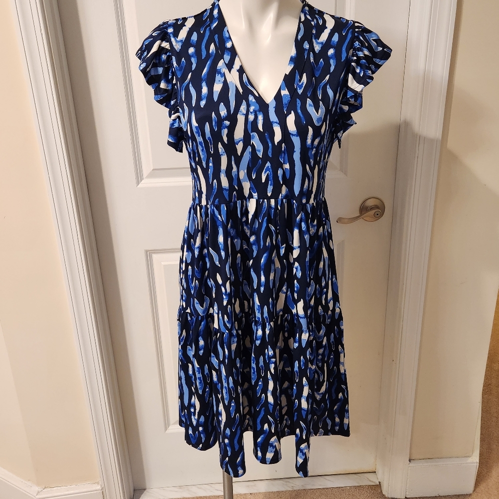 La Mer Luxe blue dress XS